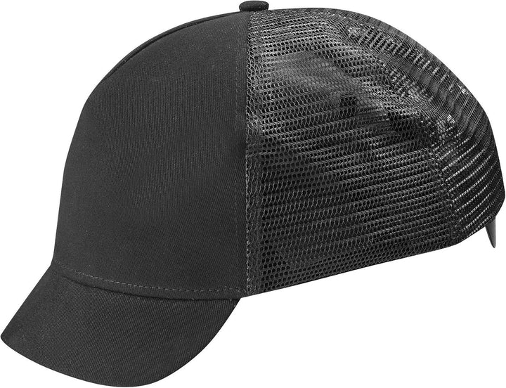 Uvex U-Cap Vent Mesh Anstosskappe - Kurzer Schirm - Schwarz - 60-63 cm 55-59 cm, 55-59 cm