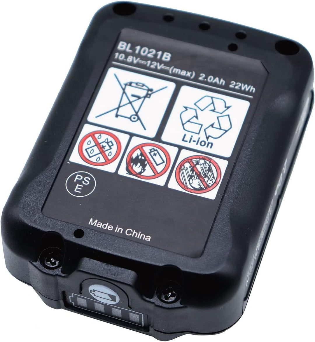 GOLEMON BL1021B BL1041B Akku (BL1016) BL1015 BL1020B + Ladegerät Für Makita Tool DF031D DF0331D TD11