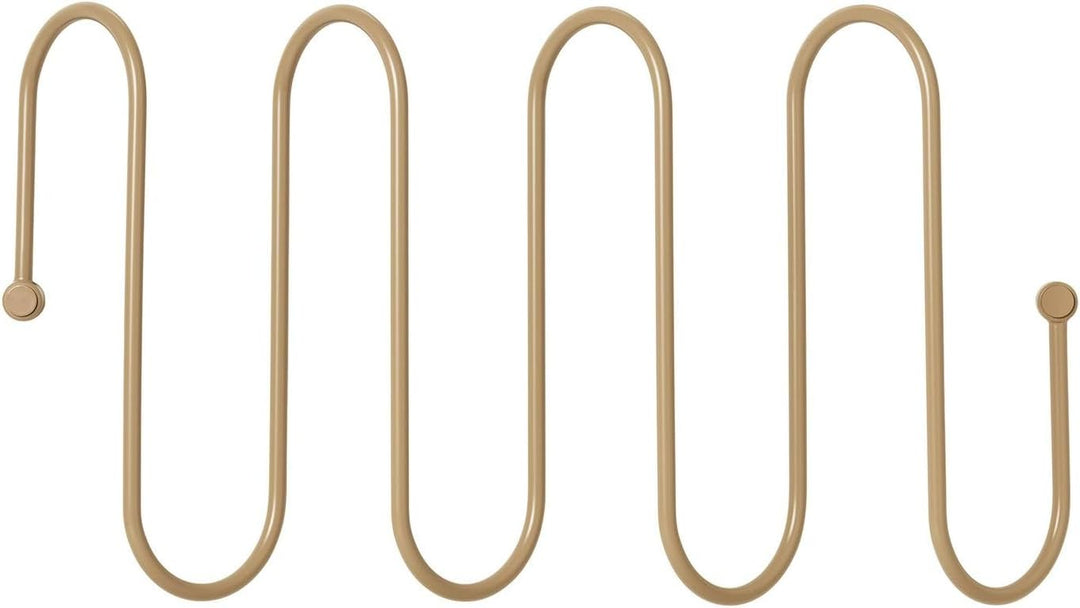 Blomus Curl Garderobenleiste, Stahl pulverbeschichtet, Beige, Large