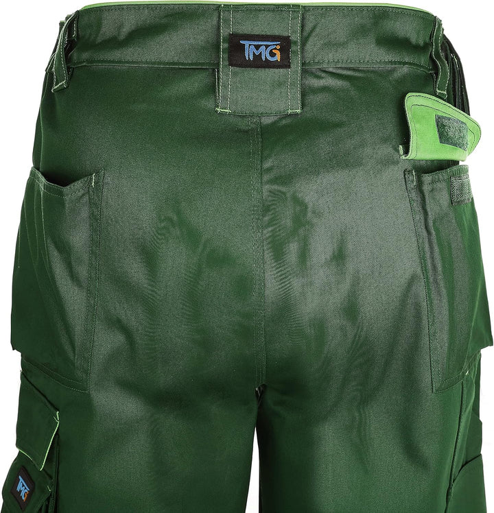 TMG | Arbeitsshorts für Herren, Kurze Arbeitshose mit Werkzeugtasche, robust & strapazierfähig, Carg