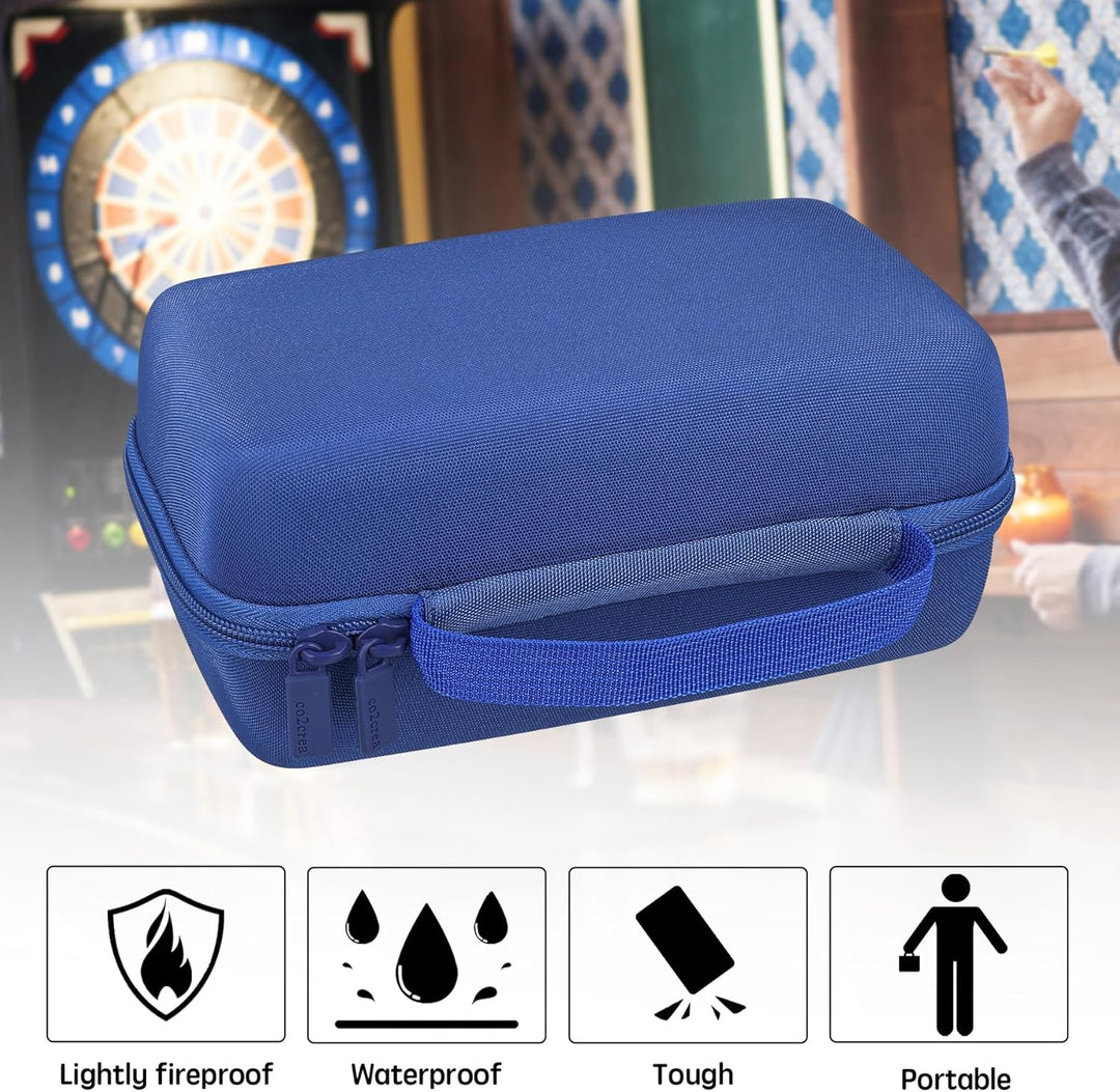 co2CREA Harte Eva dartpfeiletui für 12 Stahlspitze oder weiche Spitze Darts, Dart Hülle mit Mehreren