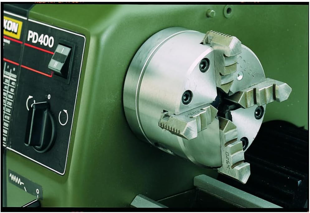 Proxxon Vierbacken-Drehfutter, zentrisch spannen, 24408