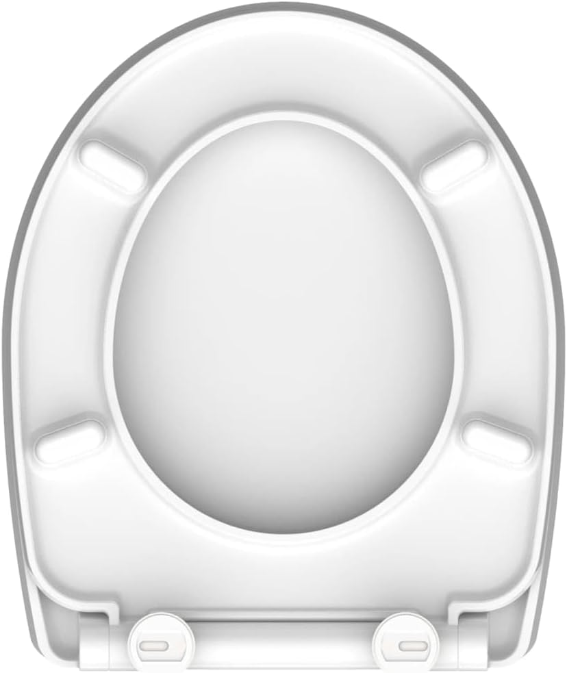 Schütte WC-Sitz ROUND DIPS mit Absenkautomatik, Hochglanz-Toilettendeckel mit Motiv und Schnellversc