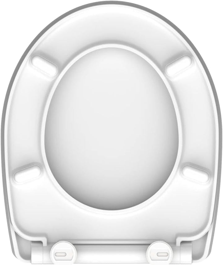 Schütte WC-Sitz ROUND DIPS mit Absenkautomatik, Hochglanz-Toilettendeckel mit Motiv und Schnellversc