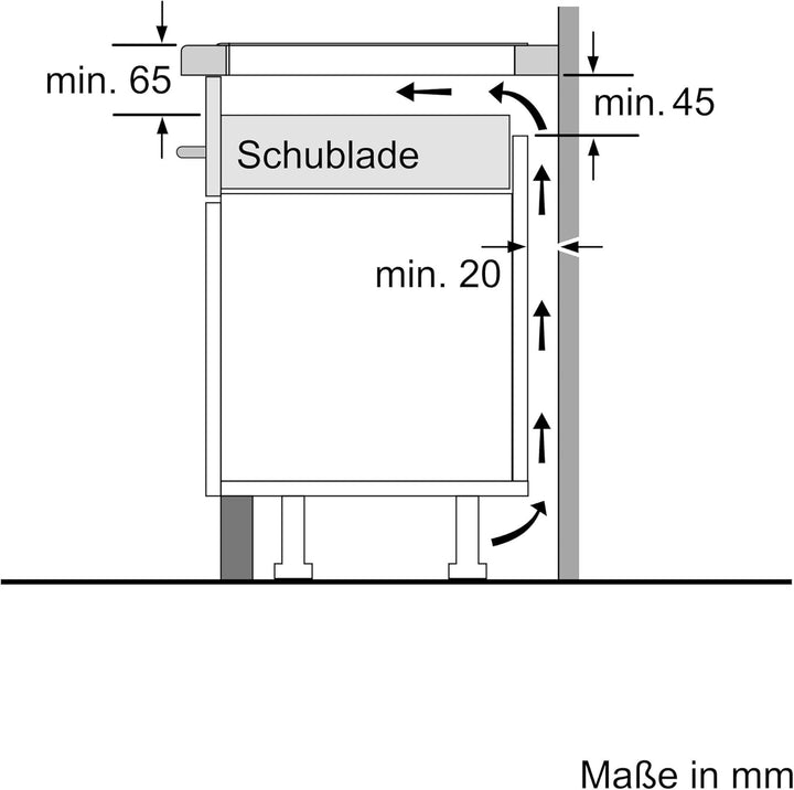 Bosch Hausgeräte PXY875DC1E Serie 8 Induktionskochfeld, 80cm breit, FlexInduction freie Platzwahl, M