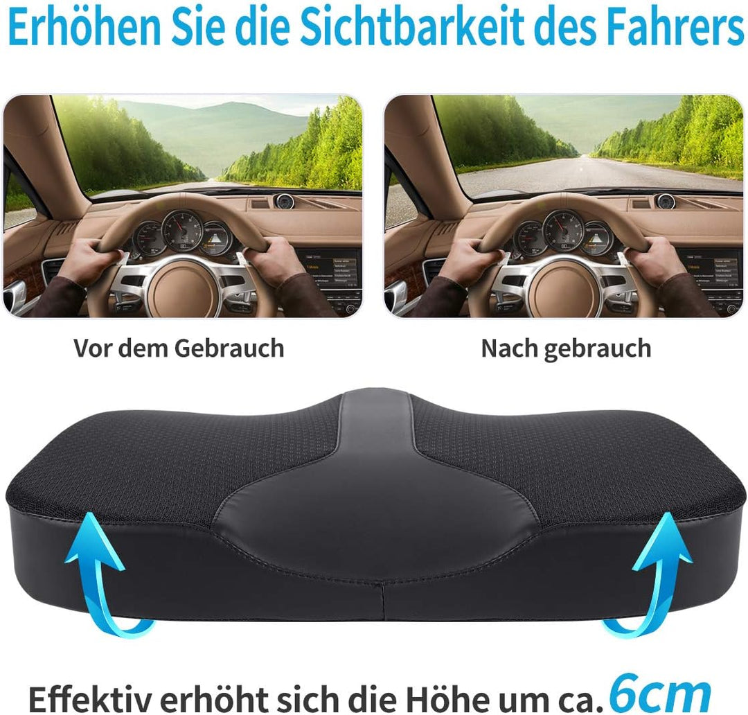 Livtribe Autositzkissen, Gedächtnis Schaum Sitzkissen Polster, bequemes und atmungsaktives Kissen fü