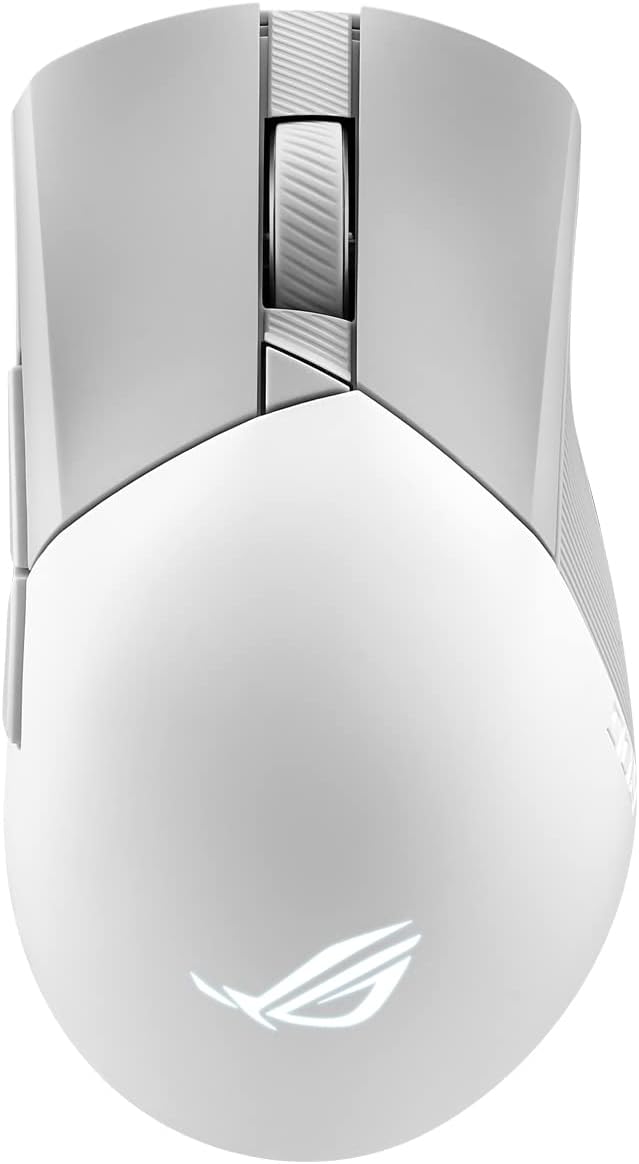 ASUS ROG Gladius III Wireless AimPoint White RGB Gaming Maus (optischer ROG AimPoint-Sensor, 36.000