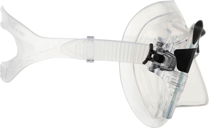 Cressi Matrix Tauchen Schnorcheln Maske Transparent/Schwarz Einheitsgrösse Single, Transparent/Schwa