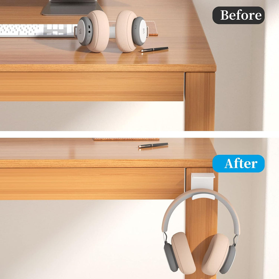 Cozycase Universal Headset Halterung Tisch - 2 Stück Kopfhörer Halter Wandhalterung Holder mit stark