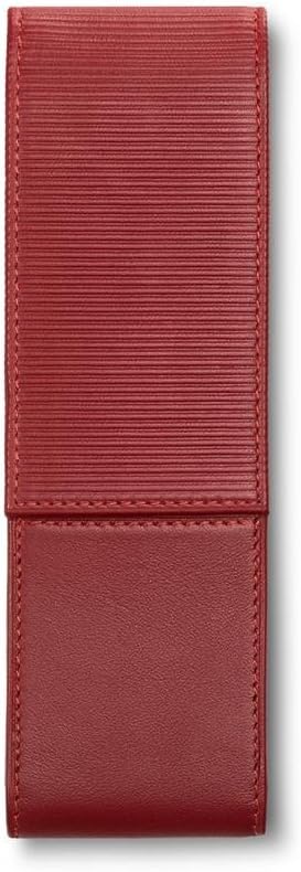 Lamy A315 Lederwaren Hochwertiges Nappaleder-Etui 859 in der Farbe Rot Für zwei Schreibgeräte A315-