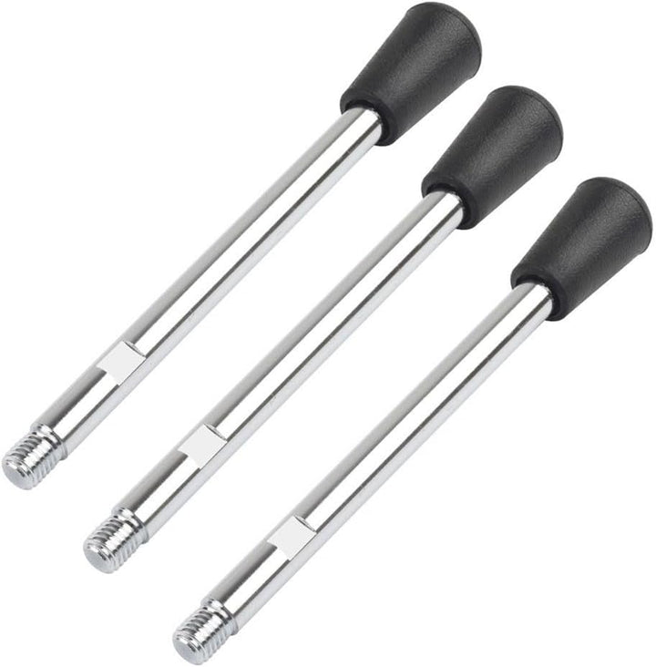 3 x Fräsmaschinengriff, M12 × 210 mm, Zubehör für Bohrmaschinen, Griff für Fräsmaschine, Drückergrif