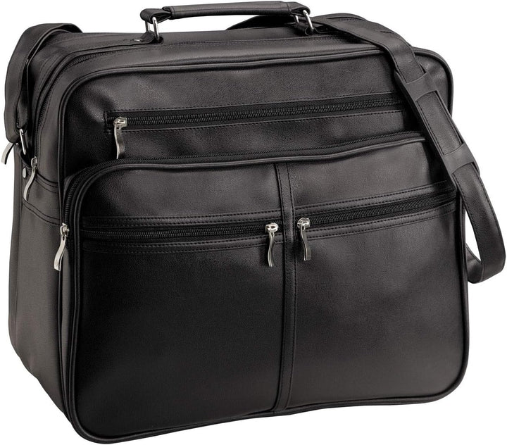 Bowatex Arbeits Flug Umhänge Tasche Querformat 39 x34x19cm Gross Schwarz D & N