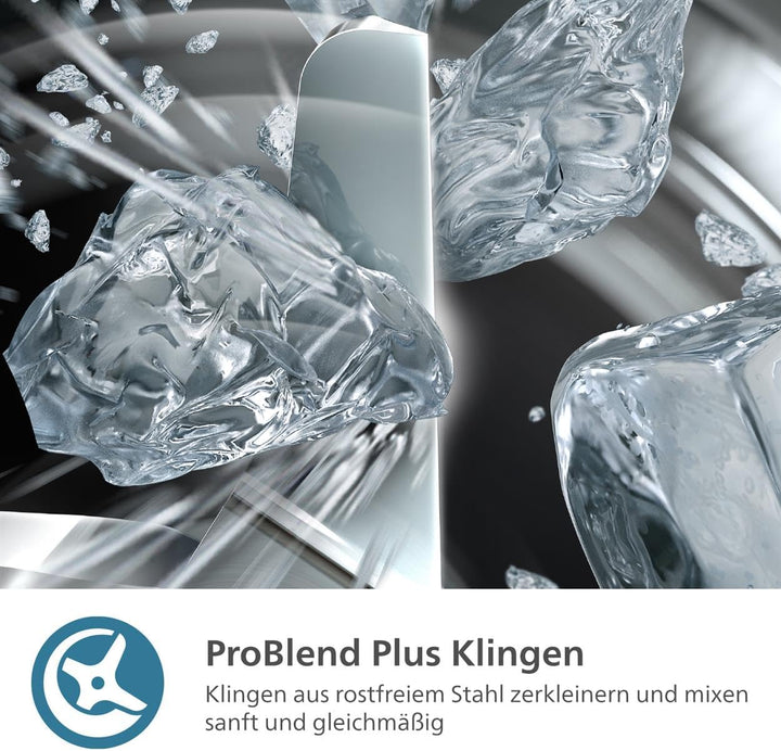 Philips 5000-Serie Standmixer inkl. Blend-and-go-Behälter - 1200 W. 2L maximales Fassungsvermögen. P