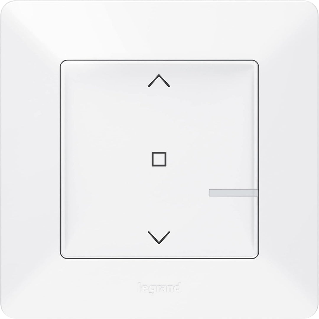 LEGRAND, Valena Life with Netatmo vorkonfiguriertes Funk-Set, Funk-Rollladenschalter + Funk-Wandsend