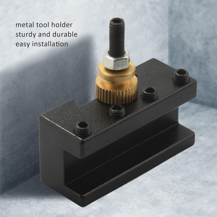 Tsudoku 6PCS Werkzeugpaket Mini-Drehmaschine Schnellwechsel-Werkzeughalter und Halter Multifid-Werkz