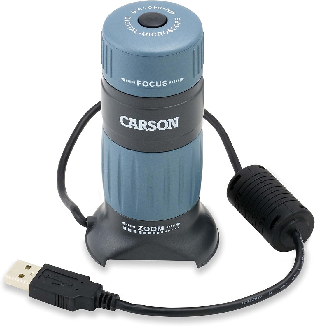 Carson zPix 300 USB-Digitalmikroskop mit Foto- und Videofunktion (MM-940), zPix