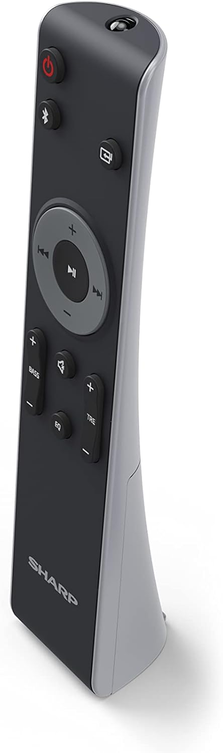 SHARP HTSB140MT 2.0 Soundbar 150W (USB, Bluetooth, HDMI, Optisch, AUX-In (3,5mm), Breite: 95cm), Sli