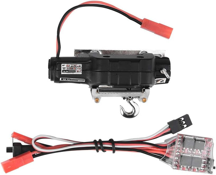 Tbest RC Auto Winde, 1/10 Automatische Crawler Winch Wired Winch Control System Set Simulierte Winsc
