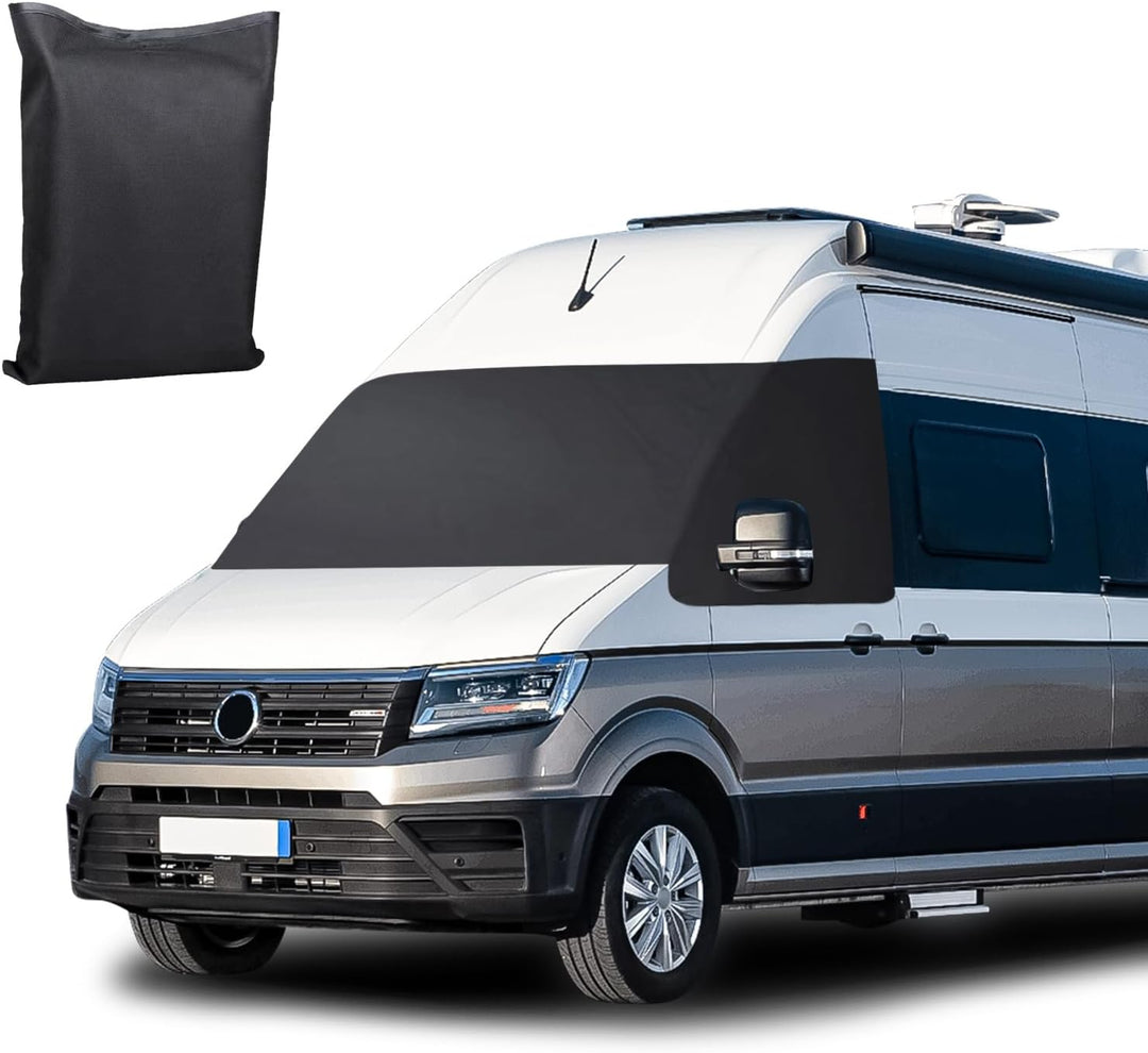 Opaltool Auto Windschutzscheiben Abdeckung für 2018-2023 VW Crafter Grand California, 600D Frontsche