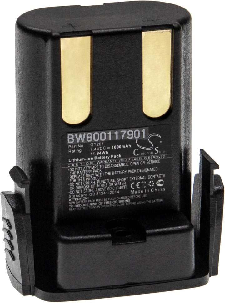 vhbw Akku Ersatz für Aesculap GT201 für Schermaschine (1600mAh, 7,4V, Li-Ion)