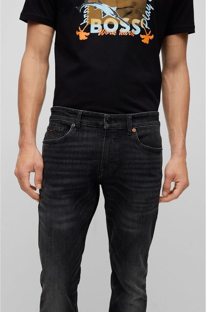 BOSS Herren Delano Bc-p Jeans 36W / 34L Charcoal15, 36W / 34L Charcoal15