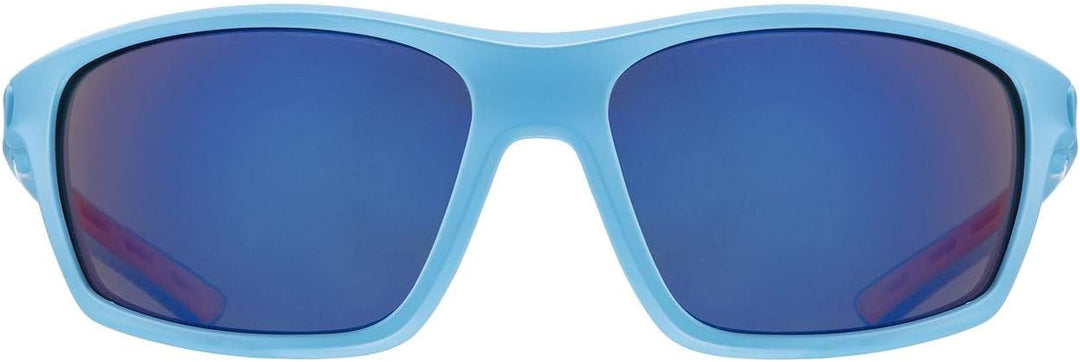 uvex Unisex Sportstyle 229 Sportbrille (1er Pack) Einheitsgrösse Blue/Mirror Blue, Einheitsgrösse Bl