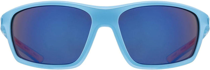 uvex Unisex Sportstyle 229 Sportbrille (1er Pack) Einheitsgrösse Blue/Mirror Blue, Einheitsgrösse Bl