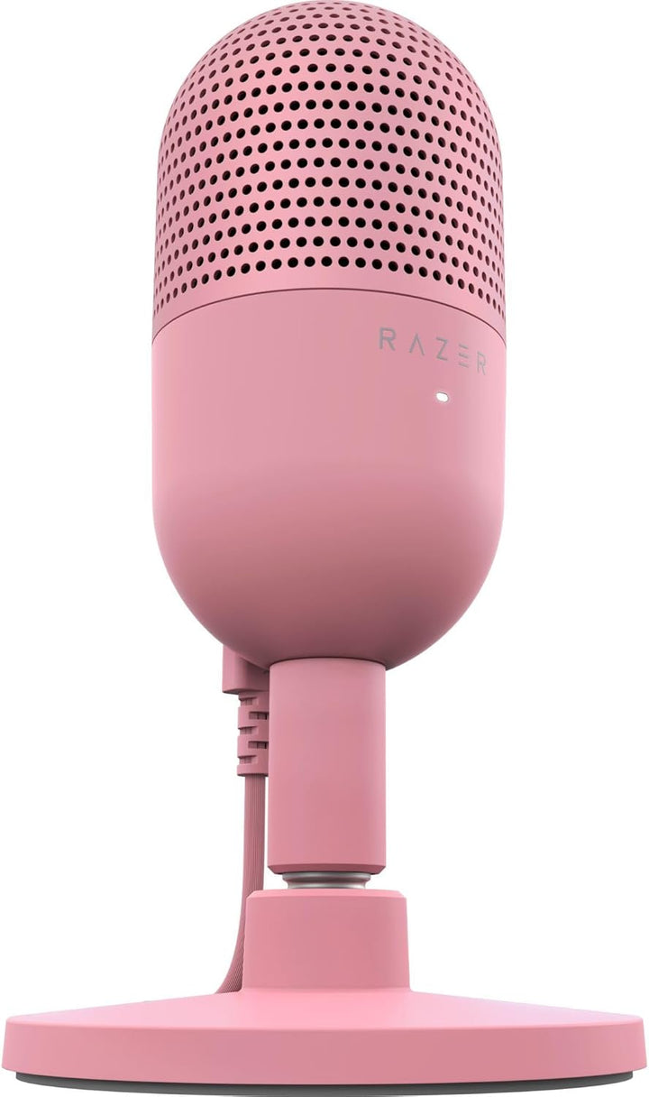Razer Seiren V3 Mini - Ultrakompaktes USB-Mikrofon (14mm Supernieren Kondensatormikrofon, Tap-to-Mut