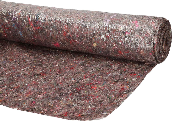 KOTARBAU® Malerfilzmatte Filz 1 x 25 m 180 g/m2 mit Anti-Rutsch-Folie als Bodenschutz, 1 x 25 m