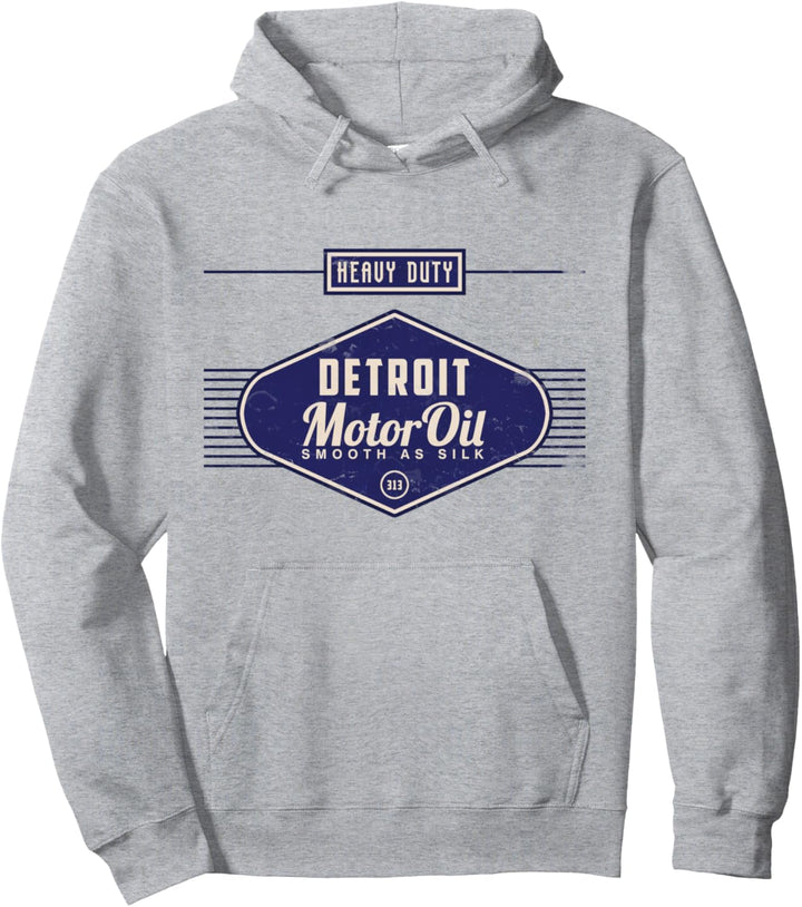 Detroit-Auto-Kreuzfahrt - Motor City Oil Woodward Hot Rod Pullover Hoodie