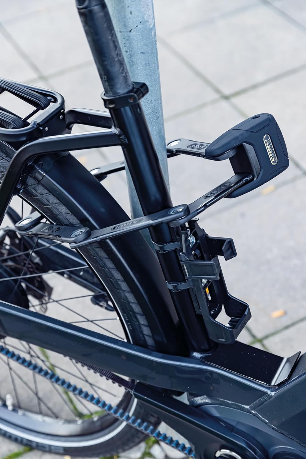 ABUS Faltschloss Bordo Granit 6500K mit SH-Schlosshalter - 2er Set - Fahrradschloss mit XPlus Zylind