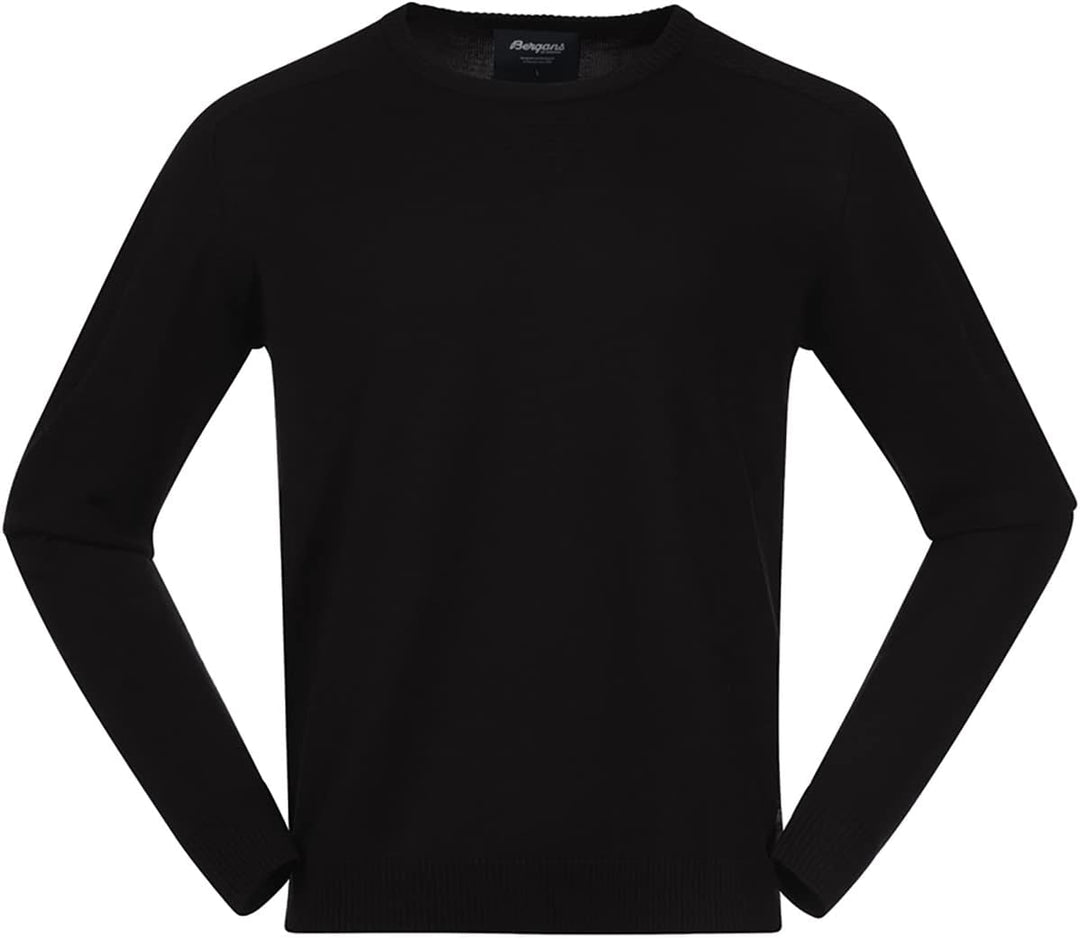 Bergans Solli Woll-Pullover Herren schwarz
