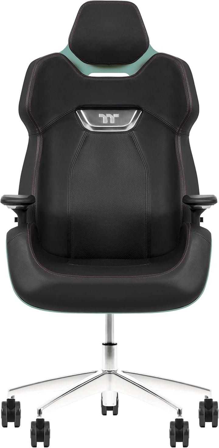 Thermaltake Argent Gaming-Stuhl, Leather, Torquoise, One Size