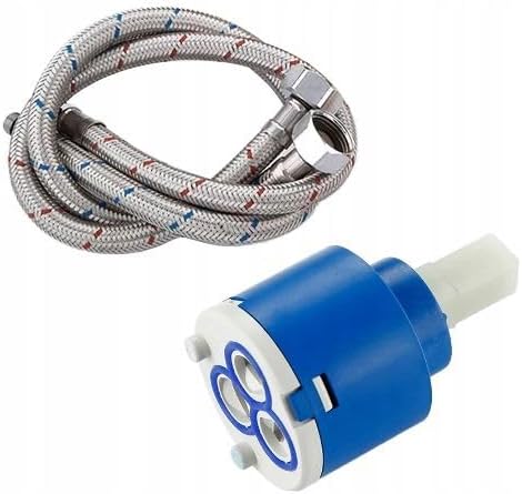 Rea Waschtischarmatur POLO BLACK GOLD BAS Wasserhahn Bad Badarmatur aus Messing Armatur für Waschbec