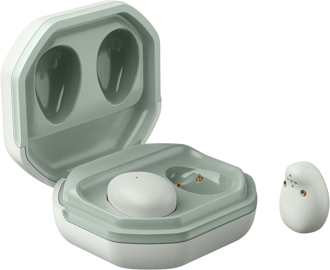 eleror Kabellose Mini-Bluetooth-Ohrhörer, klein/leicht/dünn, für Schlaf/Arbeit/Fitness/Laufen/Drive,