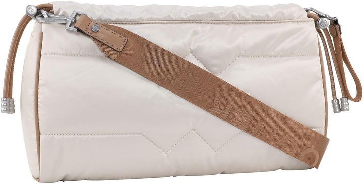 Bogner Damen Outdoor-Schultertasche Schwarz Einheitsgrösse mit Kordelzug und Polyester-Leder-Mix