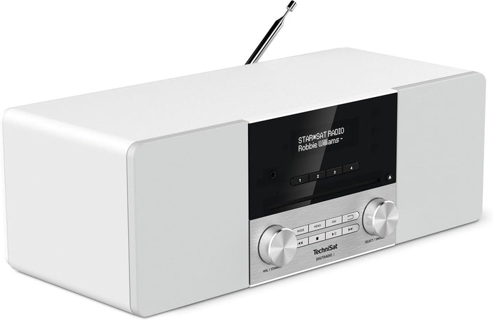 TechniSat DIGITRADIO 3 - Stereo DAB Radio Kompaktanlage (DAB+, UKW, CD-Player, Bluetooth, USB, Kopfh