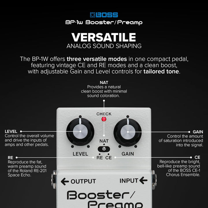 Boss BP-1W Wazacraft Clean Booster