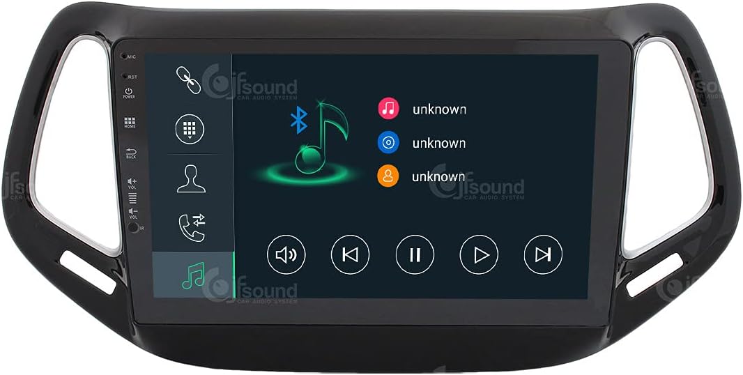 Costum fit Autoradio für Jeep Compass Android GPS Bluetooth WiFi Dab USB Full HD Touchscreen Display