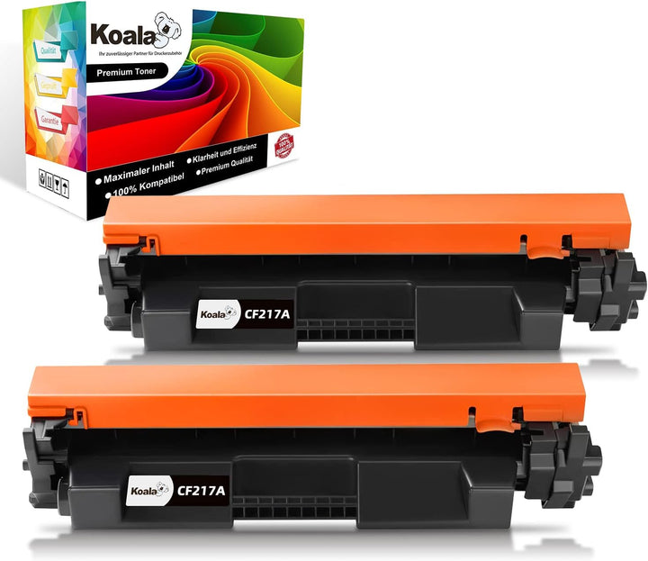 Koala Kompatible Tonerkartusche als Ersatz für HP 17A CF217A Toner für Laserjet Pro MFP M130nw M130