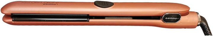GAMMAPIÚ GLORY PLATE GOLD ROSE Professioneller Haarglätter für Keratinbehandlungen, glänzendes Haar,