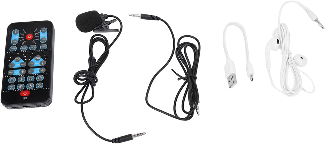 Goshyda Sprachwechsler, Tragbarer -Handheld-Sprachwechsler, 8 Soundeffekte, Soundkartenwechsler, Unt