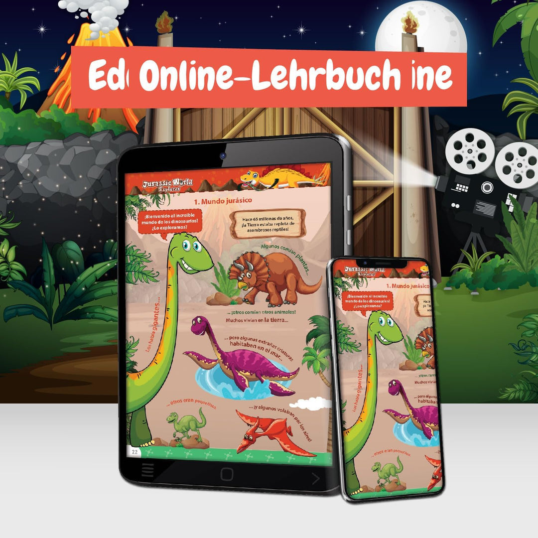 Science4you Jurassic World Explorer - Dino Spiel ab 4 5 6 Jahre mit Skelett, Dinoeier und mehr! - Di