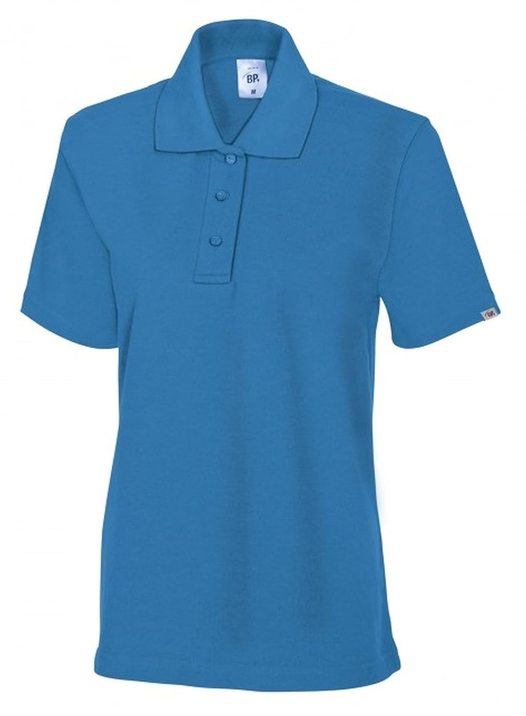 BP 1648-181-116-M Poloshirt für Frauen, 1/2 Ärmel, Polokragen mit Knopfleiste, 64 cm, 220,00 g/m² St