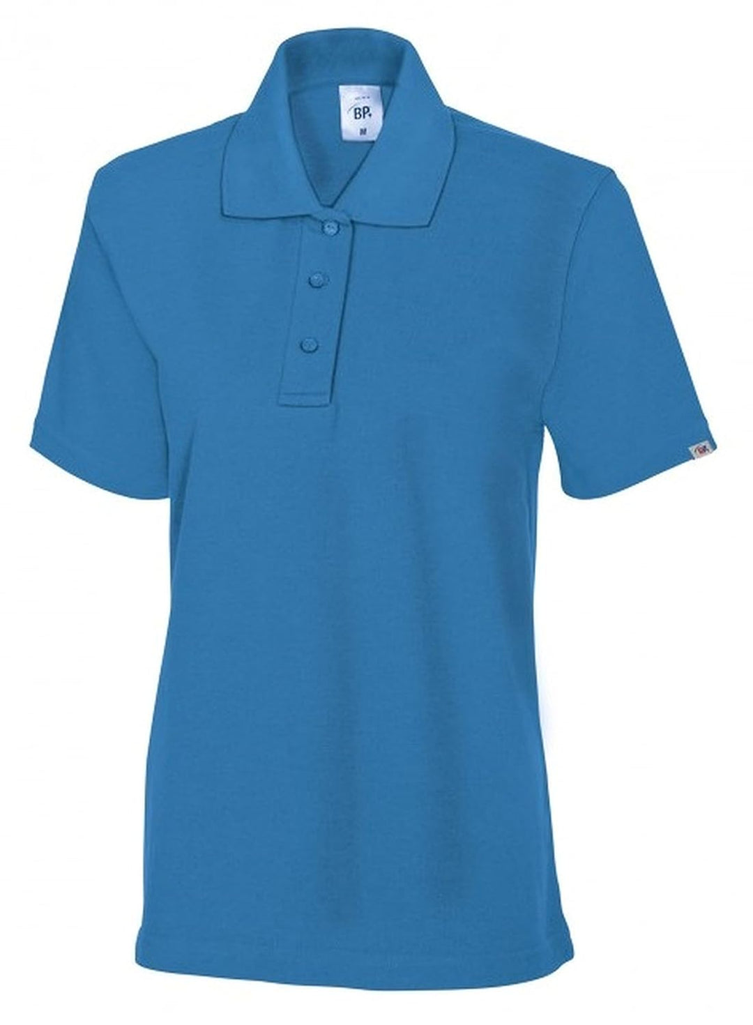 BP 1648-181-116-XS Poloshirt für Frauen, 1/2 Ärmel, Polokragen mit Knopfleiste, 64 cm, 220,00 g/m² S