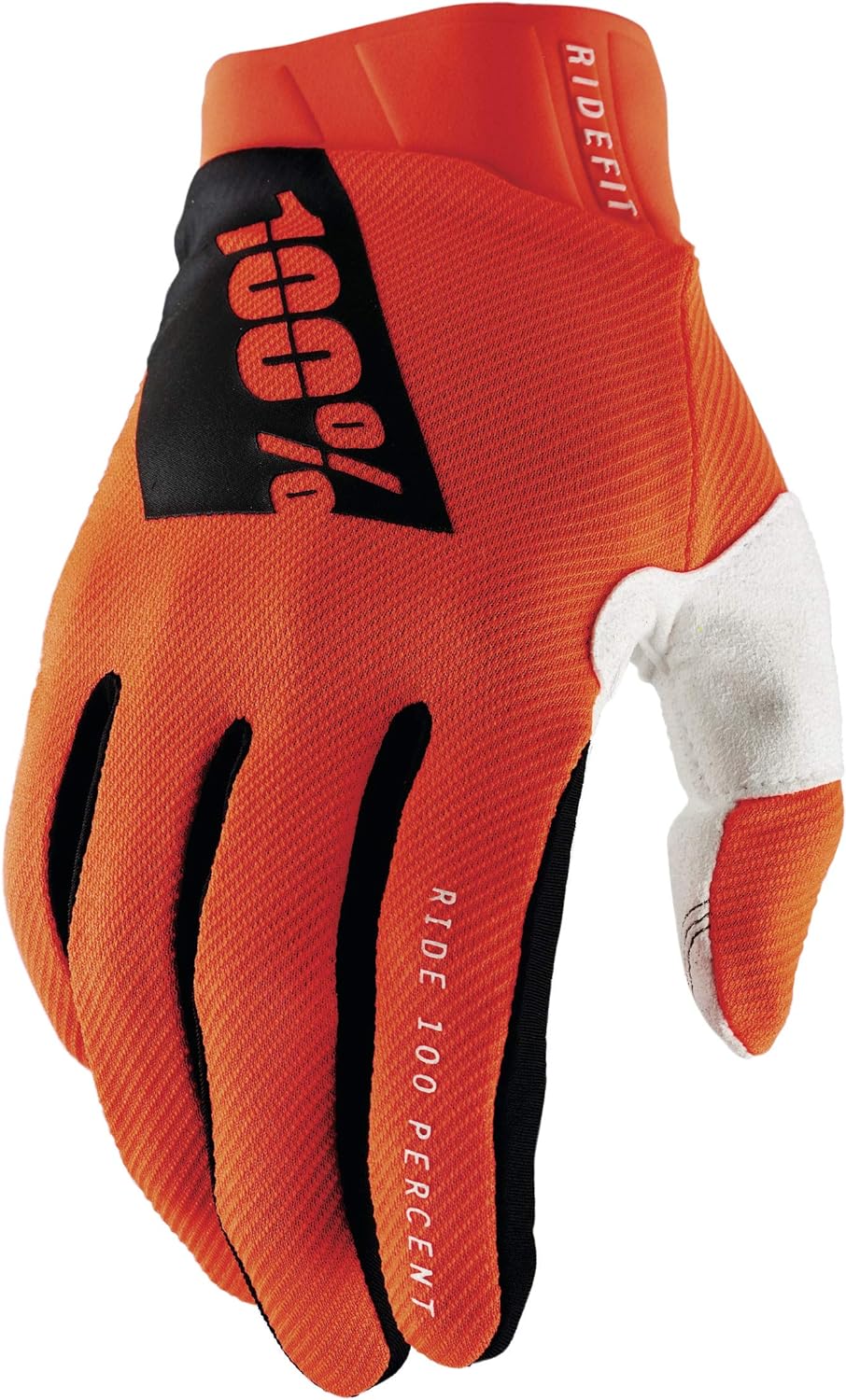 100% Ridefit Handschuhe S Neon Orange, S Neon Orange