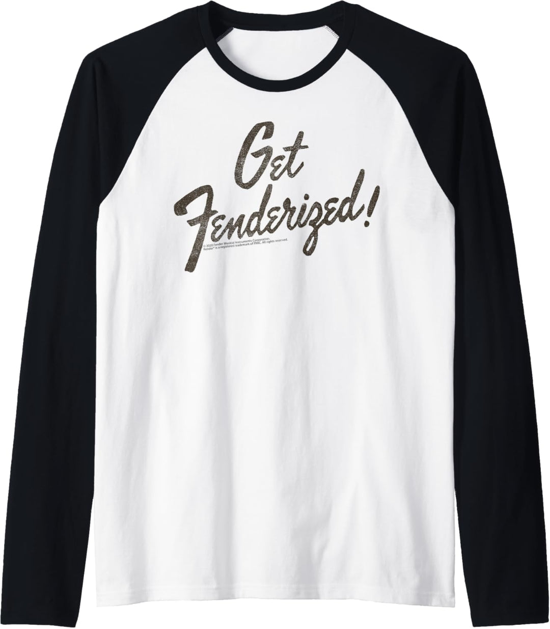 Fender Get Fenderized Logo Raglan