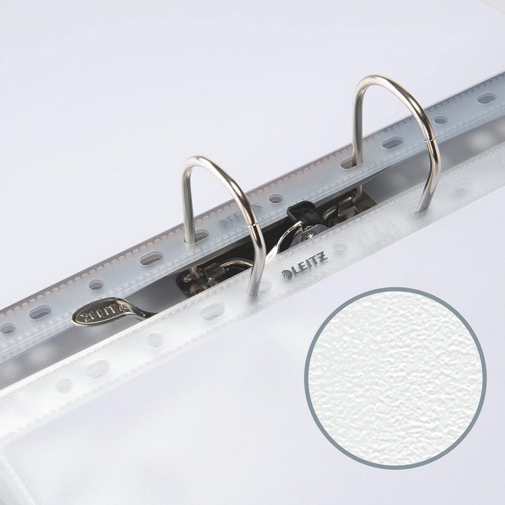 Leitz Prospekthülle, A4, PP, genarbt, dokumentenecht, farblos (100 Stück)