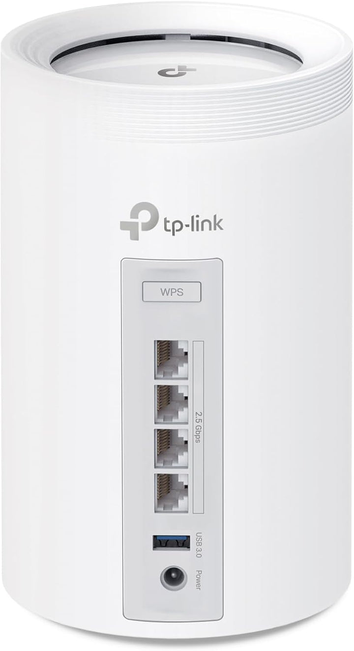 TP-Link Deco BE65 WiFi 7 Mesh WLAN Set (2er-Pack), BE9300 Tri-Band Router und Repeater (6 GHz, 2.5 G