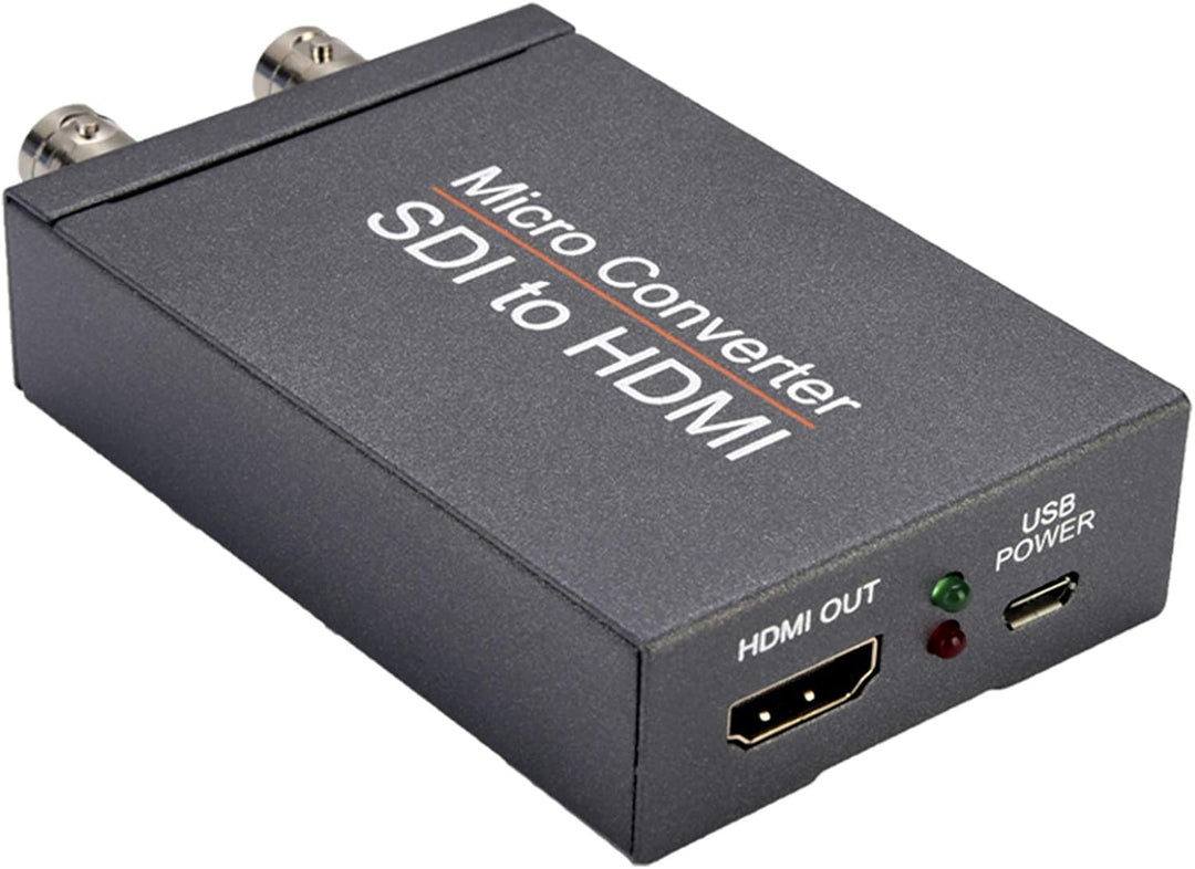 Queen.Y Micro-Konverter SDI auf HDMI Wandler 3G SDI HD SDI auf HDMI Adapter 1080P Schnelle Signalübe